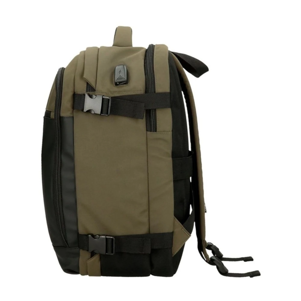 Pepe Jeans Stijlvolle Unisex Rugzak Jarvis Green Unisex