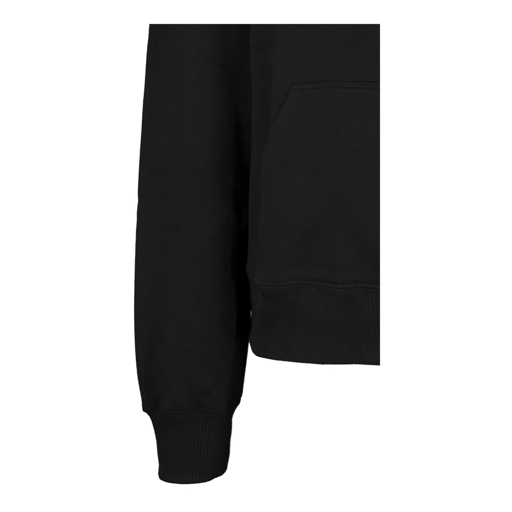 Msgm Heren hoodie met grafische print Black Heren