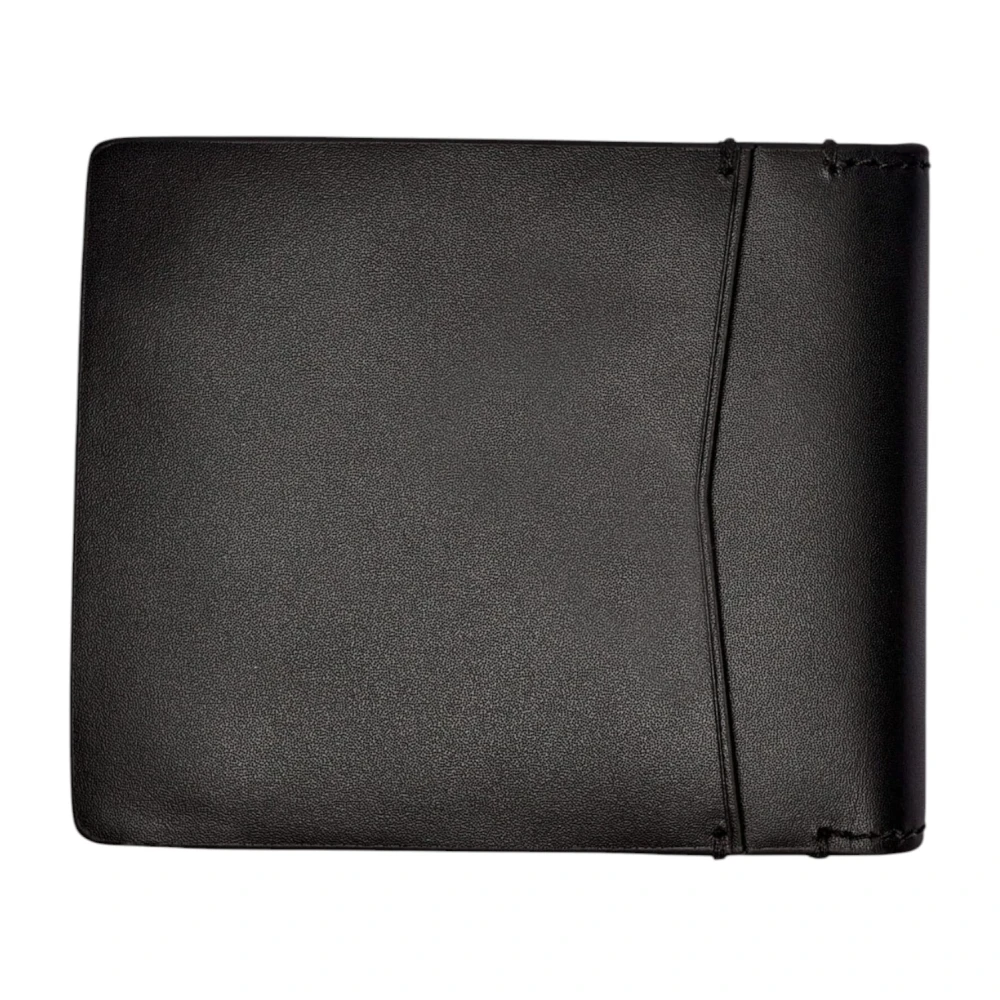 Calvin Klein Jeans Heren Leren Portemonnee Lente Zomer Collectie Black Heren
