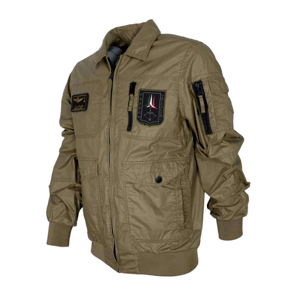 aeronautica militare Pilotjas Frecce Tricolori Groen Green Heren
