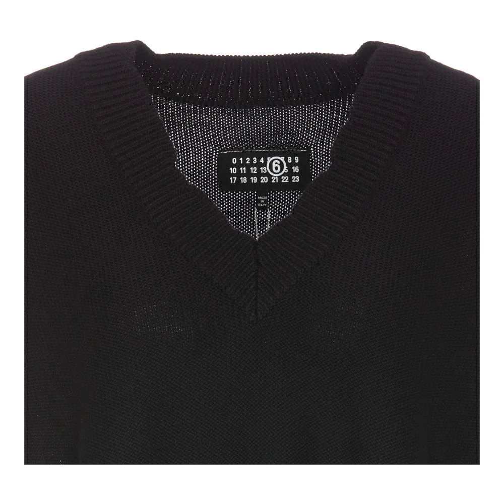 MM6 Maison Margiela Zwarte Jurken voor Vrouwen Black Dames