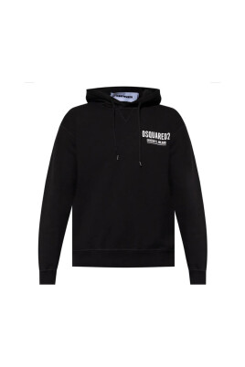 sweat-a-capuche-noir-logo-imprime-fabrique-en-italie