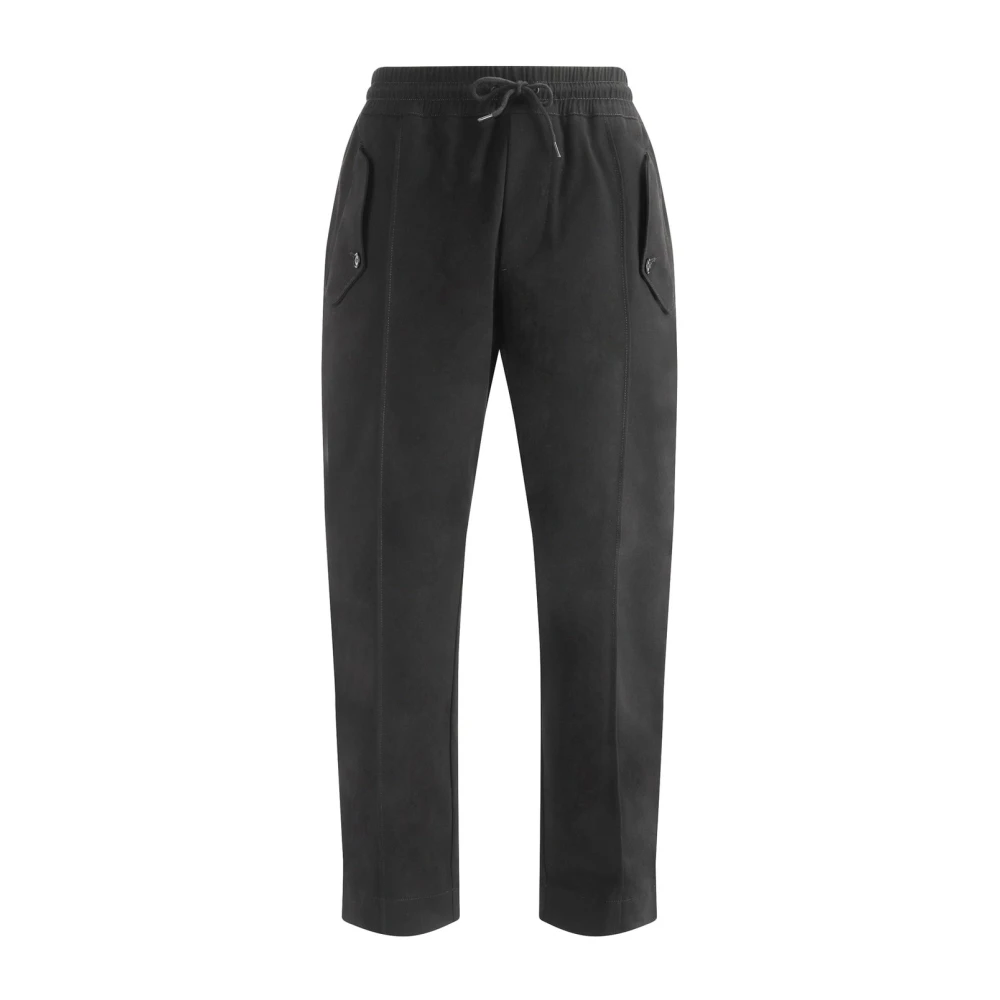 Moschino Men's Black Jogger Trousers Aw24 - Sweatpants - M - Trousers