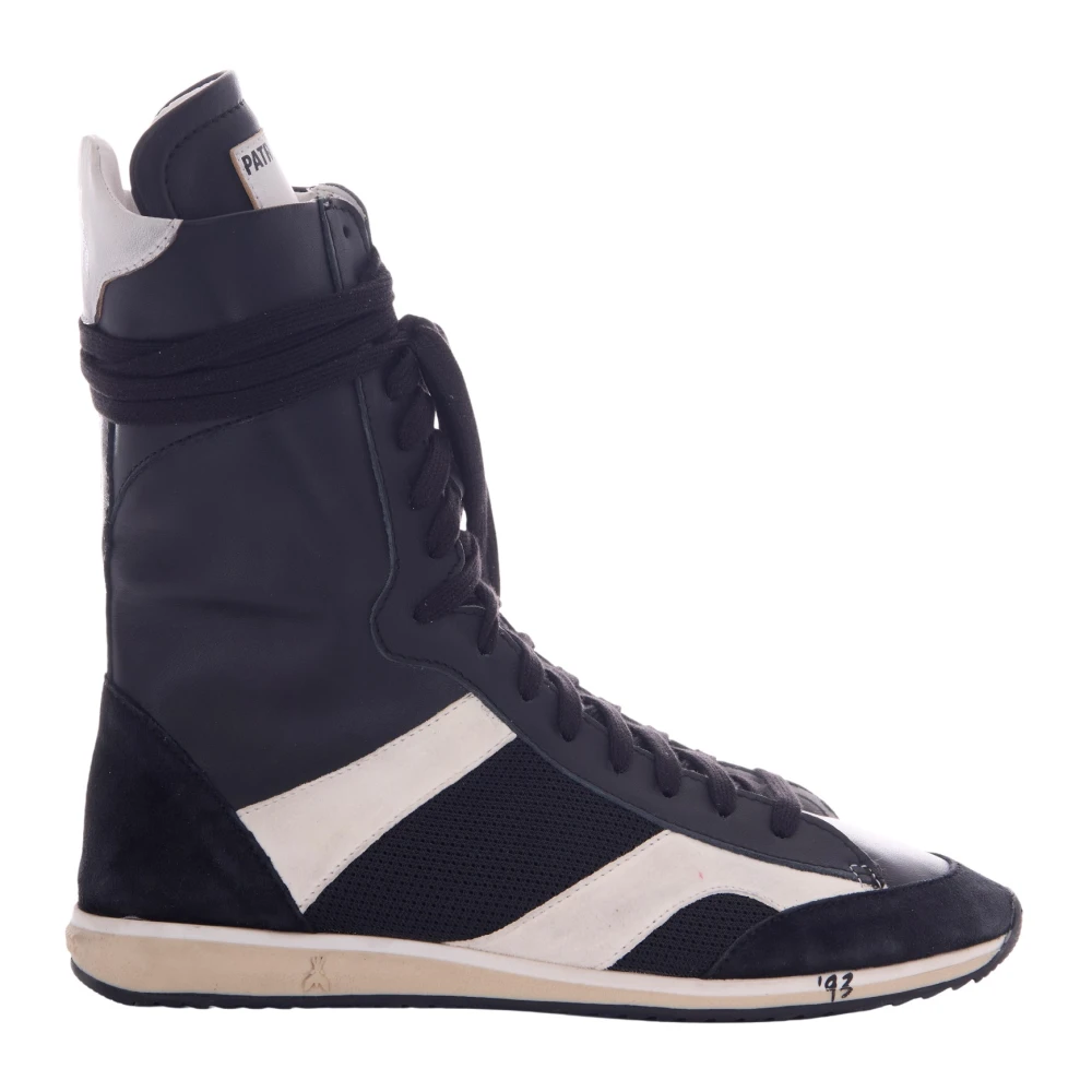 Patrizia Pepe V038x2bd Sneakers Alta Black White - Immagine 3