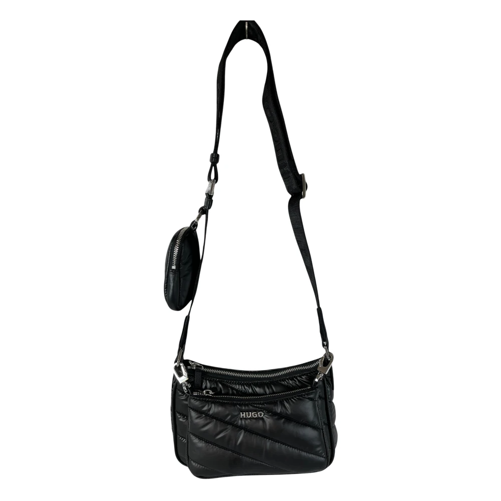 Hugo Boss Multi Cross-NQ Stijlvol Accessoire Black Dames