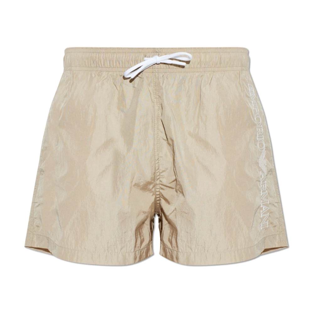 Emporio Armani Uomo Beige Costumi Da Bagno, M, New,