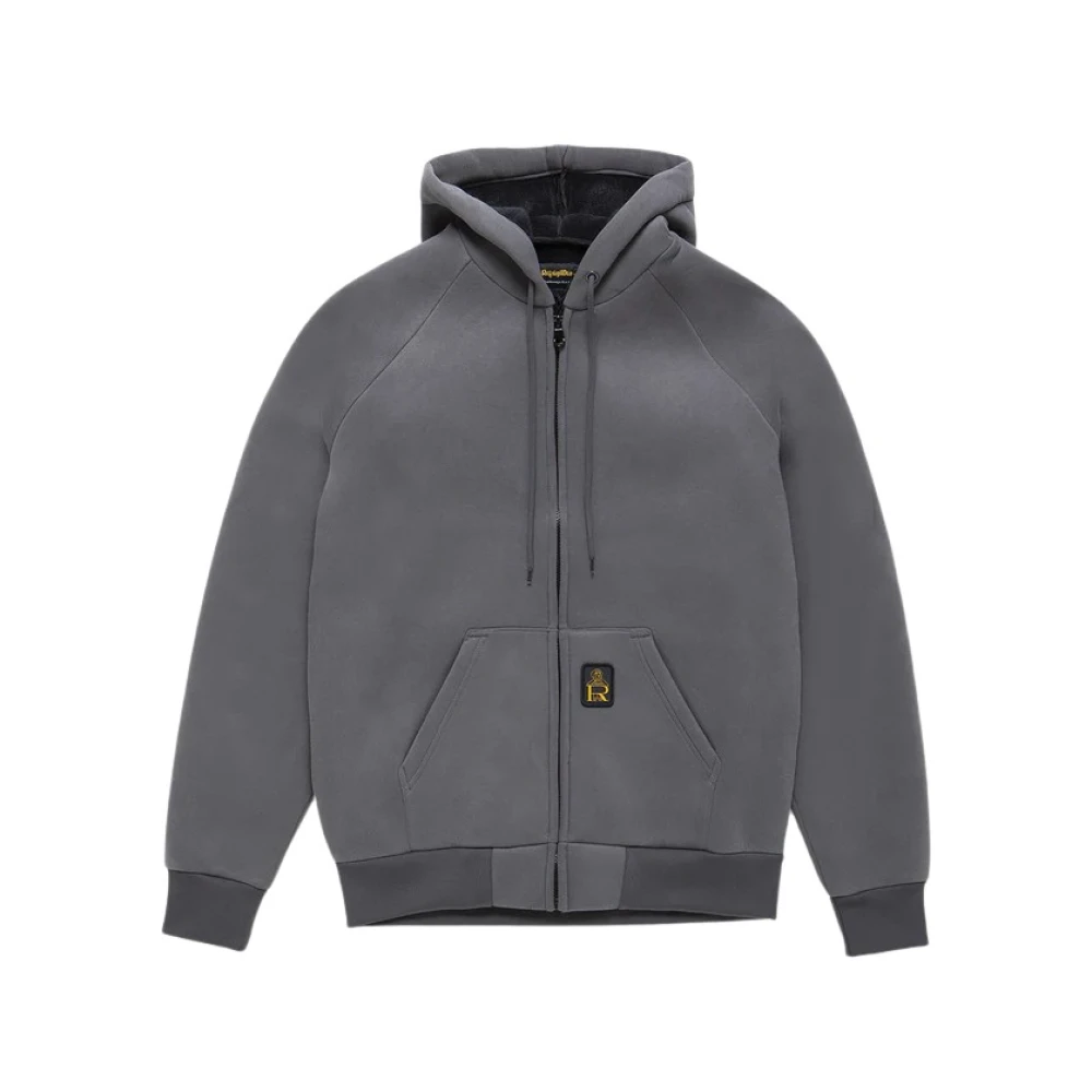 RefrigiWear Hoodie met rits voor mannen Gray Heren