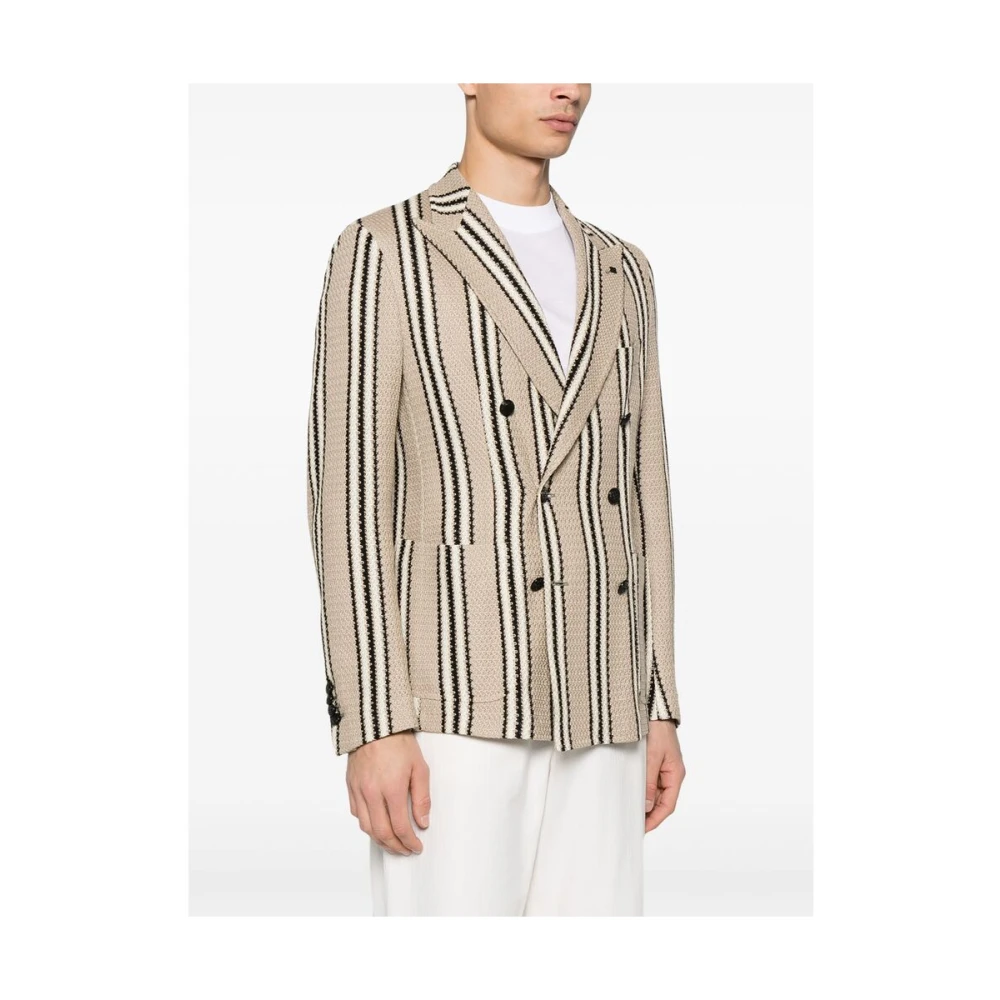 Tagliatore Jas Beige Heren
