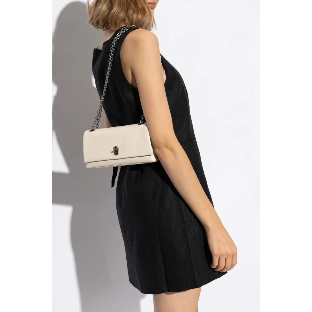 Marc Jacobs Portemonnee op ketting The Dual Beige Dames