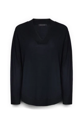 Mixed Viscose V-neck Top