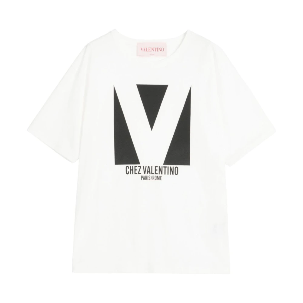 Valentino Garavani Wit T-shirt Dameskleding White Dames