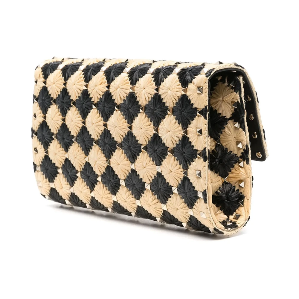 Valentino Garavani Stijlvolle Schoudertas met Unieke Stijl Beige Dames