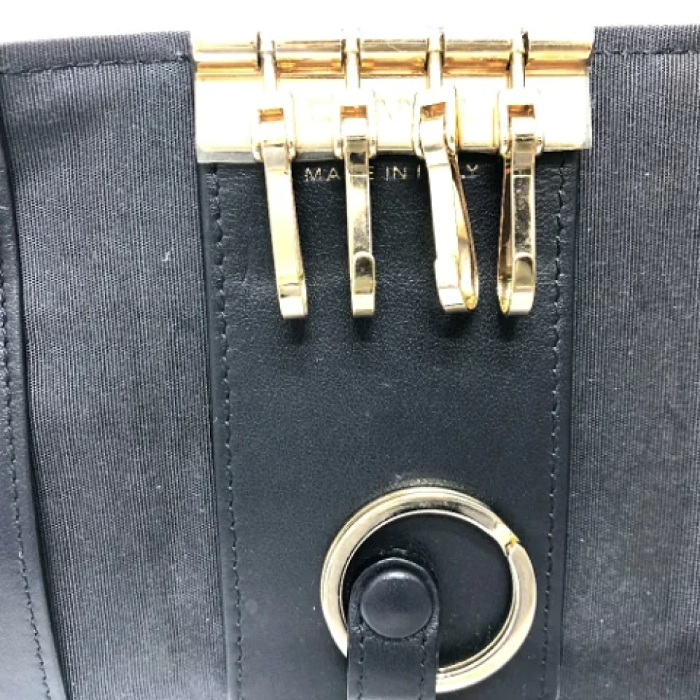 Chanel Vintage Pre-owned Leather key-holders Black Dames