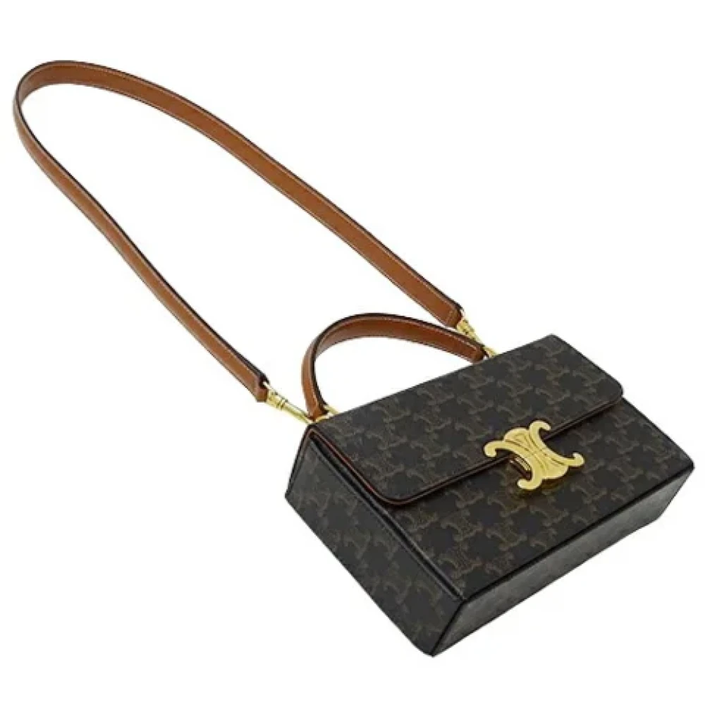 Celine Vintage Pre-owned Fabric celine-bags Black Dames