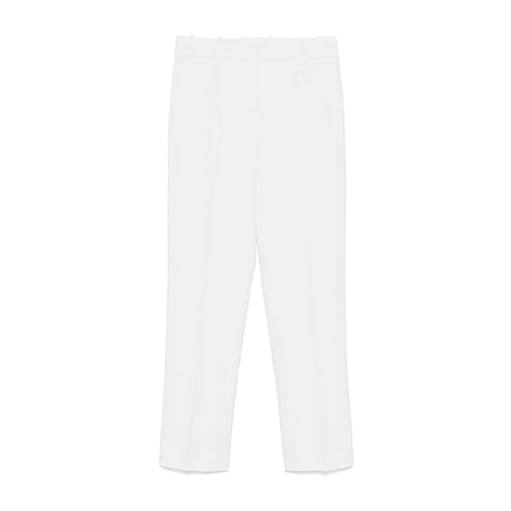 Ermanno Scervino Slim Fit Casual Trousers White Dames