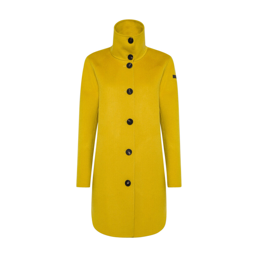 Abrigo amarillo outlet mujer