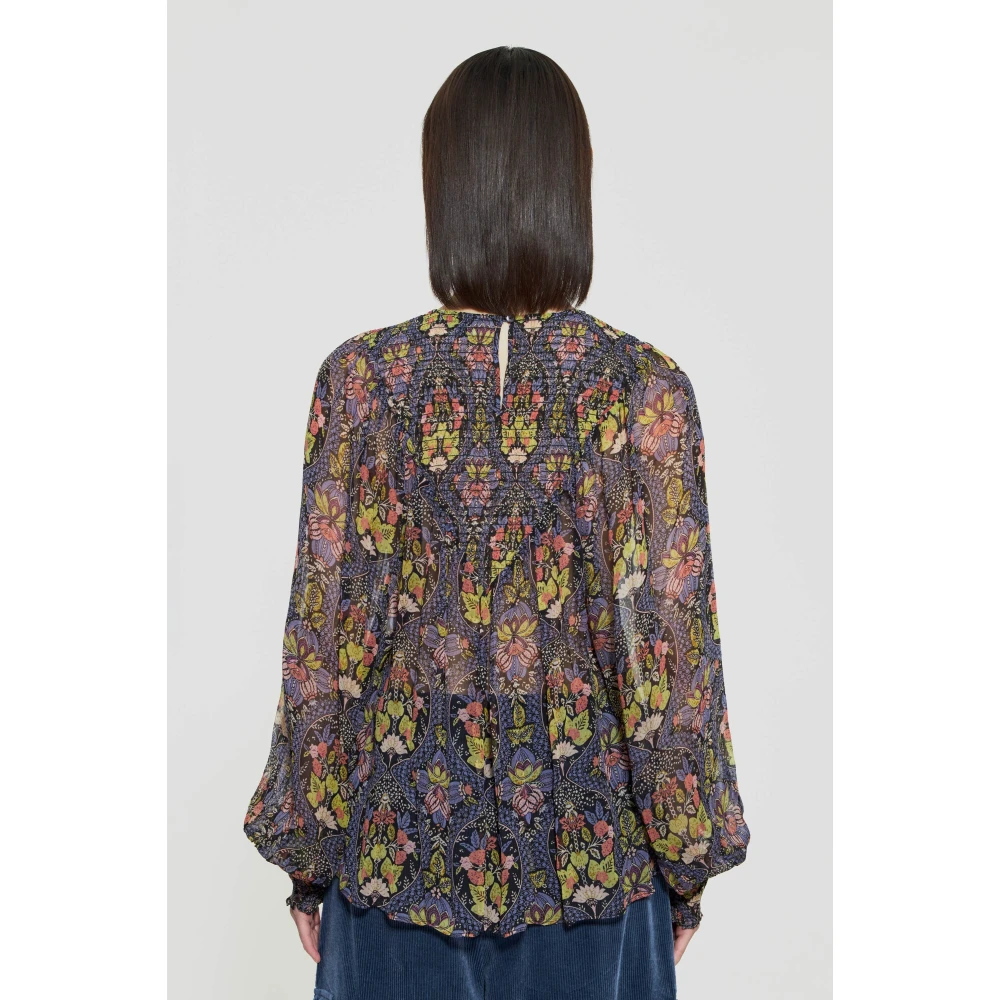 Antik batik Eros print top Multicolor Dames
