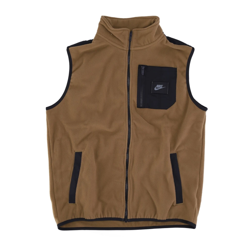 Nike Therma-Fit Polar Fleece Vest voor heren Brown Heren