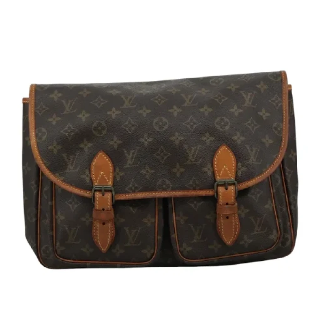 Louis Vuitton Vintage Pre-owned Canvas louis-vuitton-bags Brown Dames