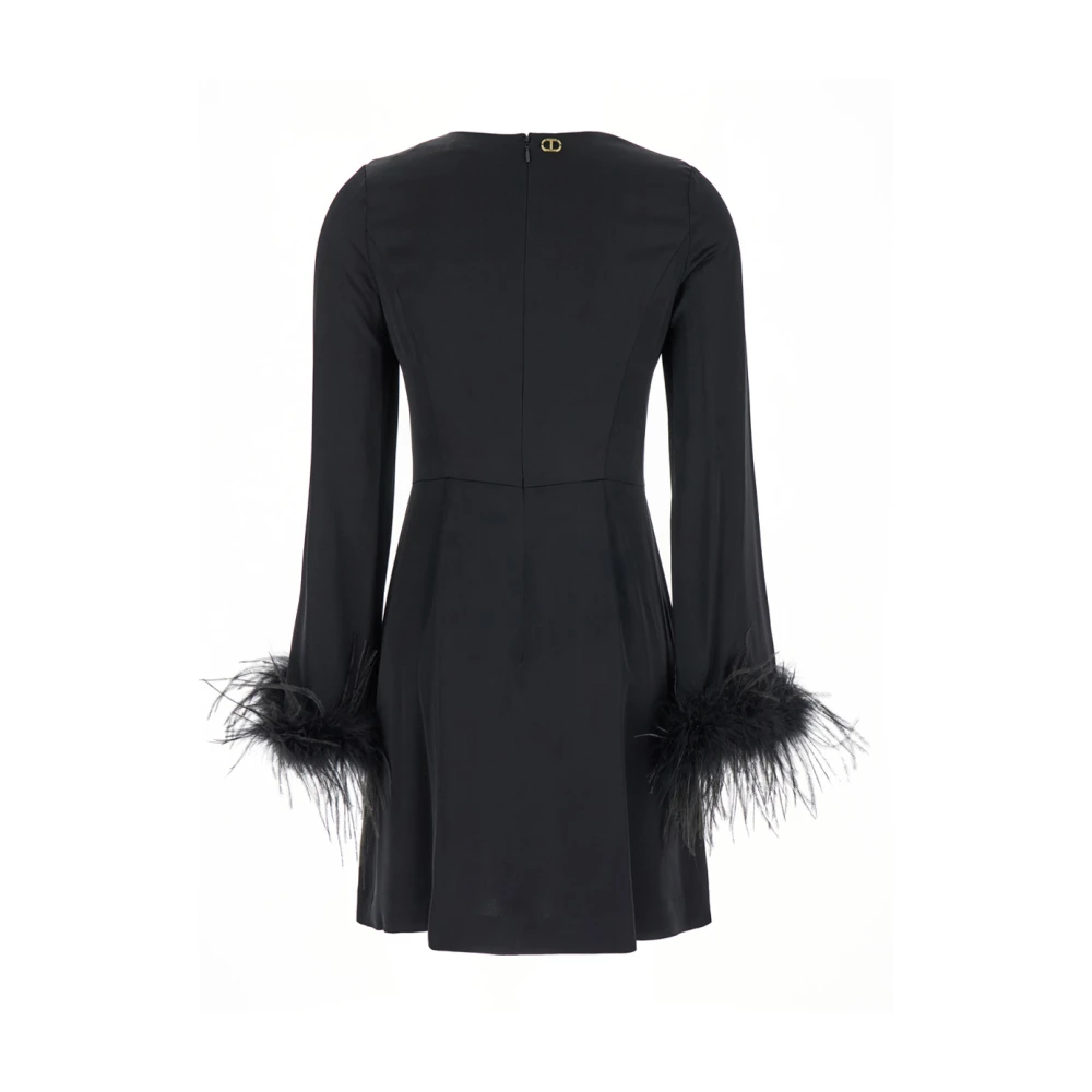 Twinset Abito Jurk Black Dames