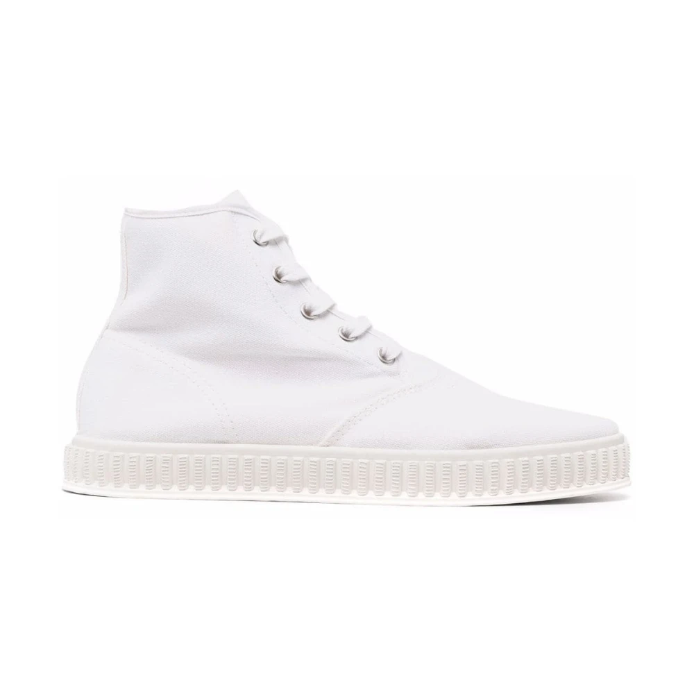 Maison Margiela Witte Elegante Gesloten Lage Sneakers Dames Schoenen