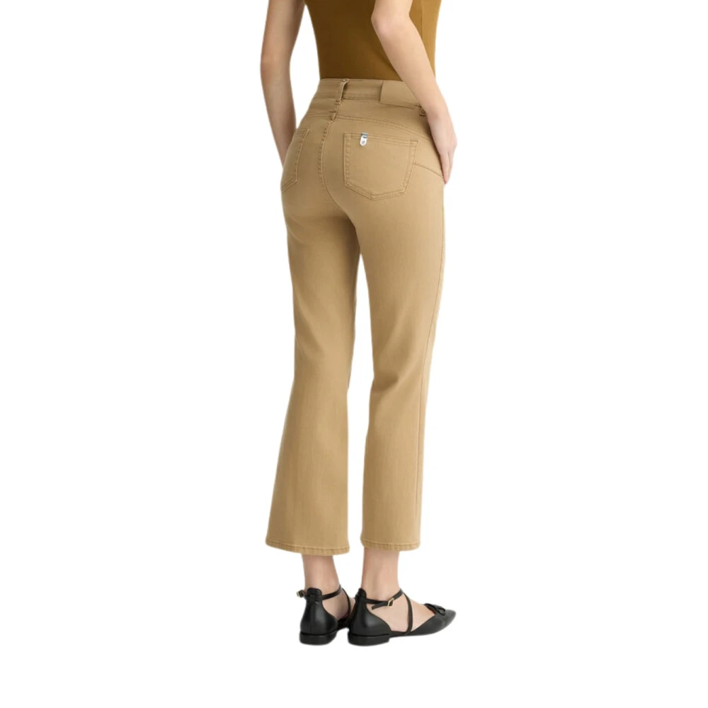 Liu Jo Hoge taille prinsessenbroek Beige Dames