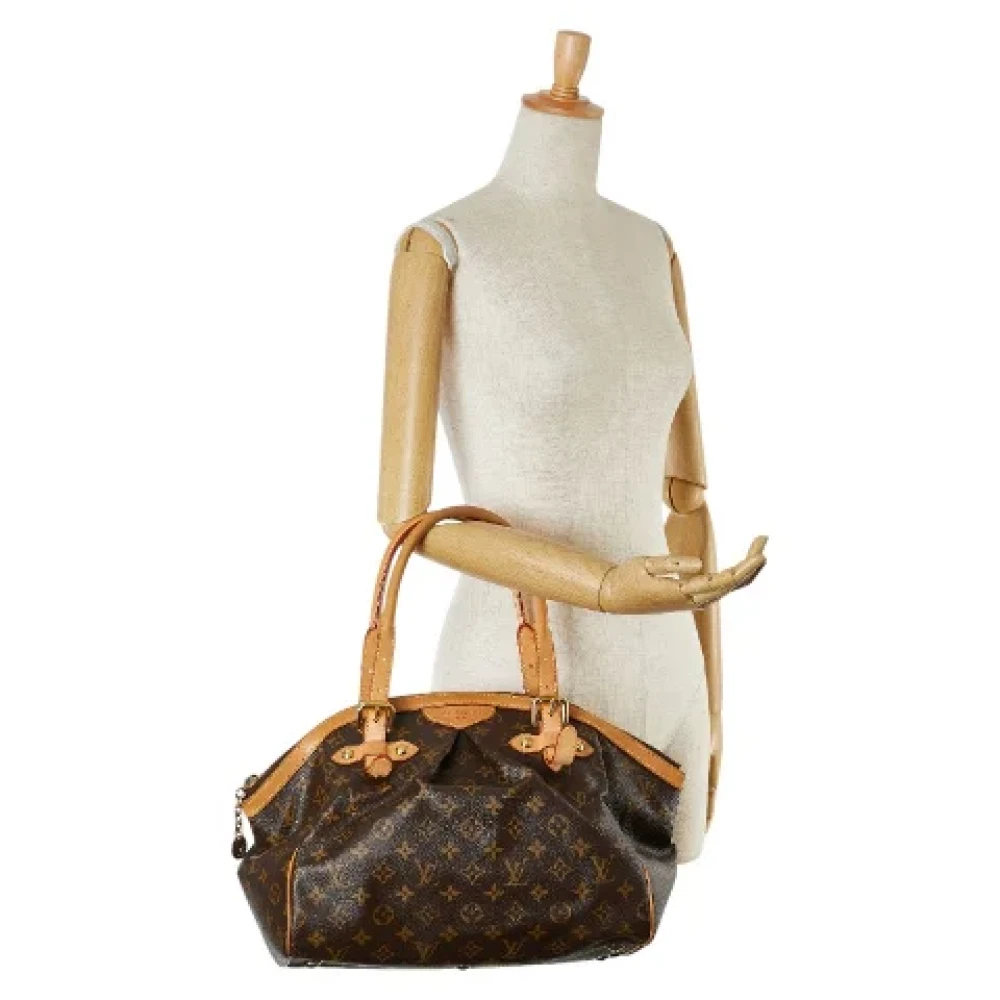 Louis Vuitton Vintage Pre-owned Canvas handbags Brown Dames