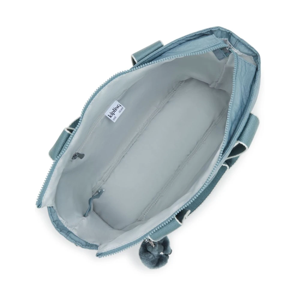 Kipling Lichtgewicht Schoudertas met Meerdere Zakken Green Dames