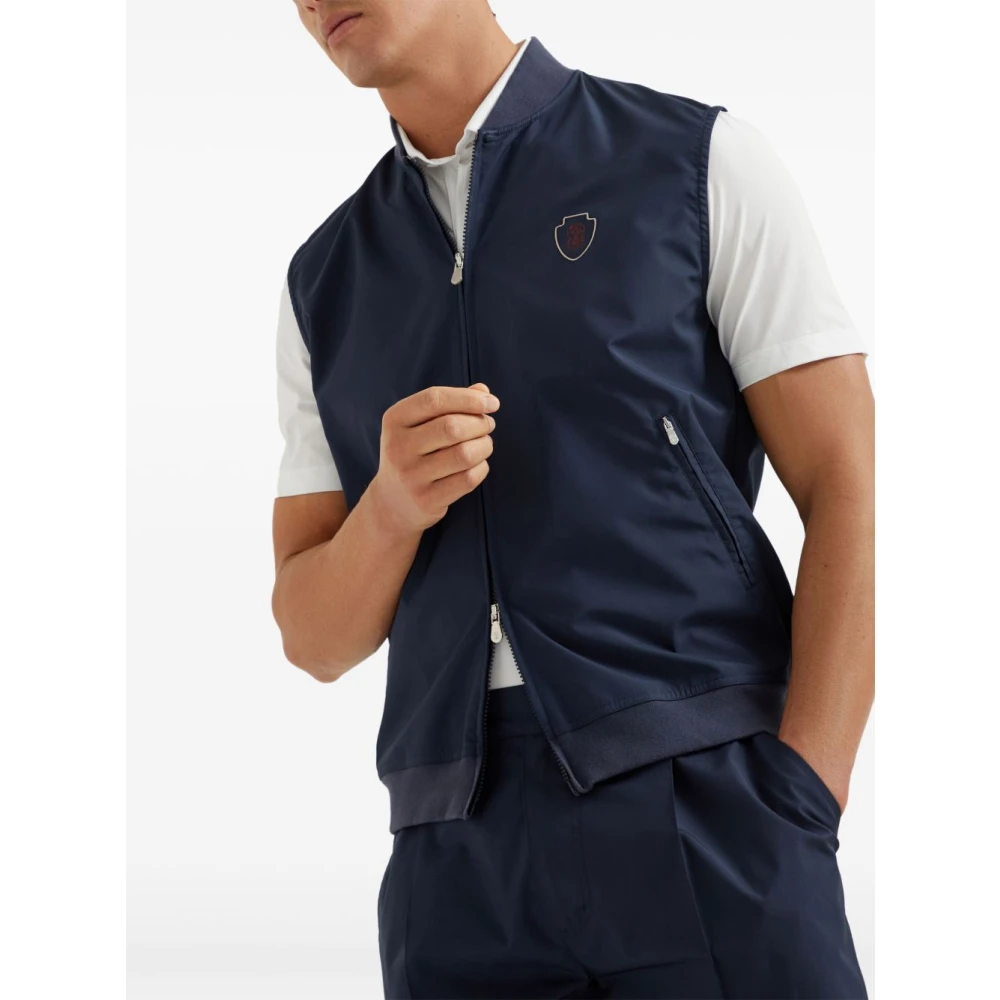 BRUNELLO CUCINELLI Stijlvolle Jassen Collectie Blue Heren