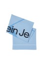 echarpe-en-coton-bleu-avec-design-de-logo