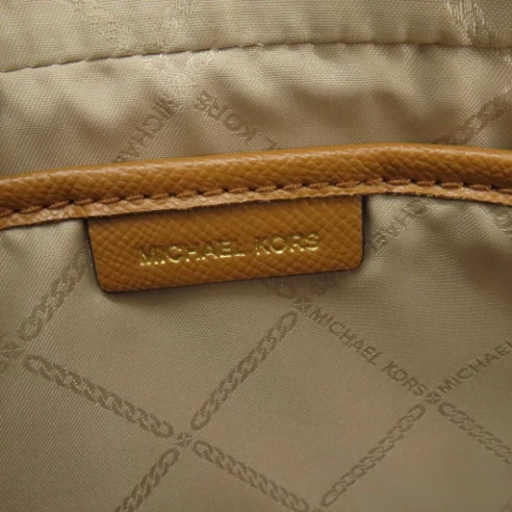 Michael Kors Pre-owned Leather shoulder-bags Brown Dames