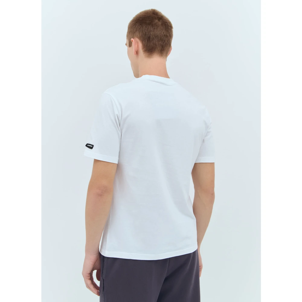 Affxwrks Grafische Print Katoenen Jersey T-shirt White Heren