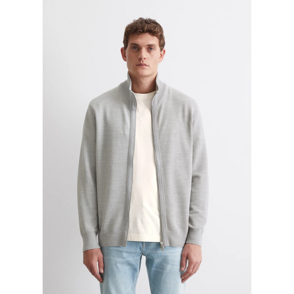 Marc O'Polo Gewone cardigan Blue Heren