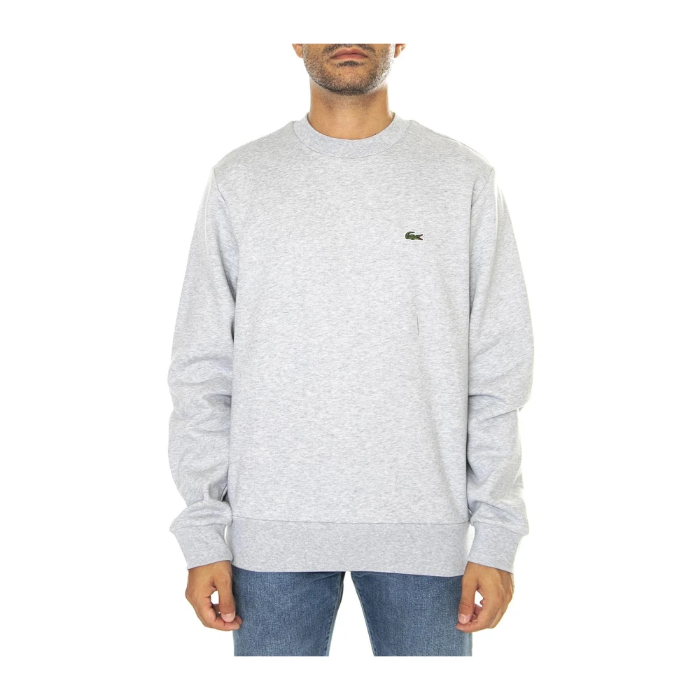 Lacoste Uomo Grigio Felpe, M, New,
