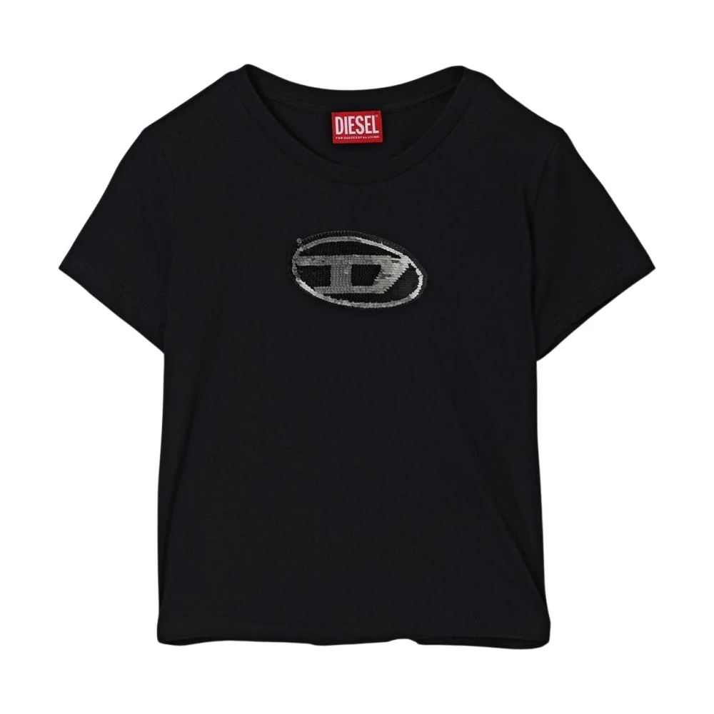 Diesel Men's Black Graphic T-Shirt