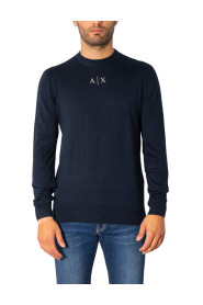 Armani Exchange Männer Strickwege in Blau