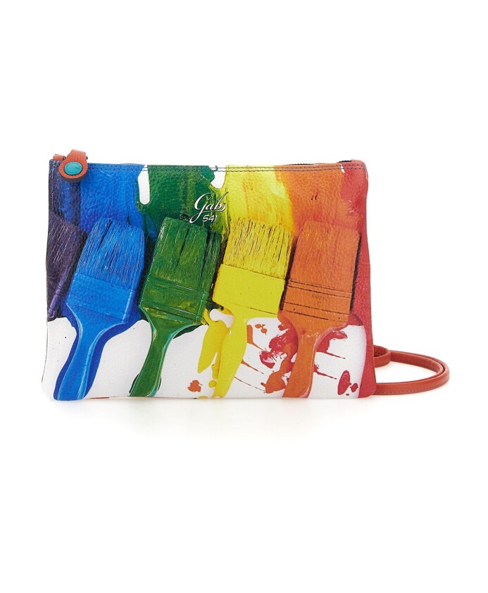 svart-orange-logo-clutch-kvinna