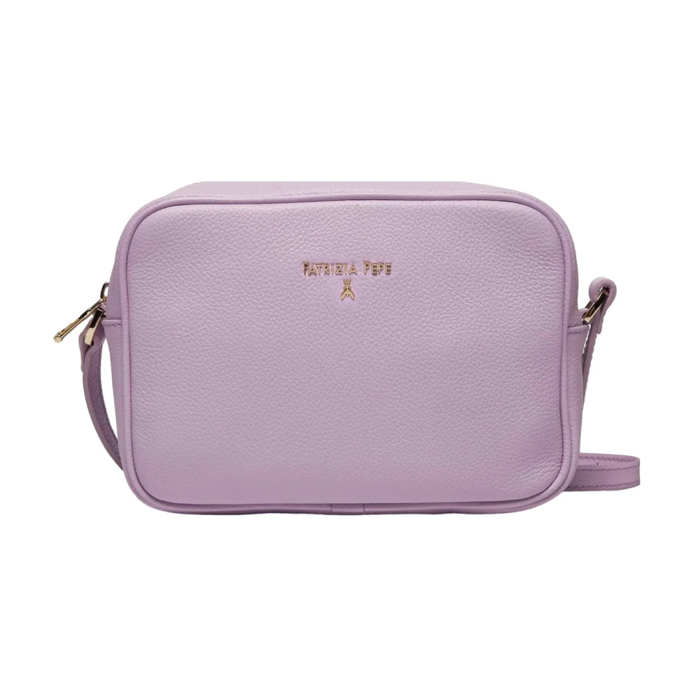 PATRIZIA PEPE Stijlvolle Crossbody Tas voor Moderne Vrouw Purple Dames