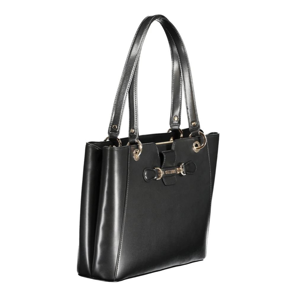 Guess Zwarte dameshandtas met schouderbanden Black Dames