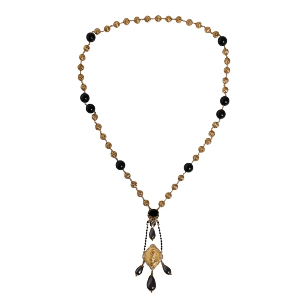 Dolce & Gabbana Damen Gelb Beaded Necklace