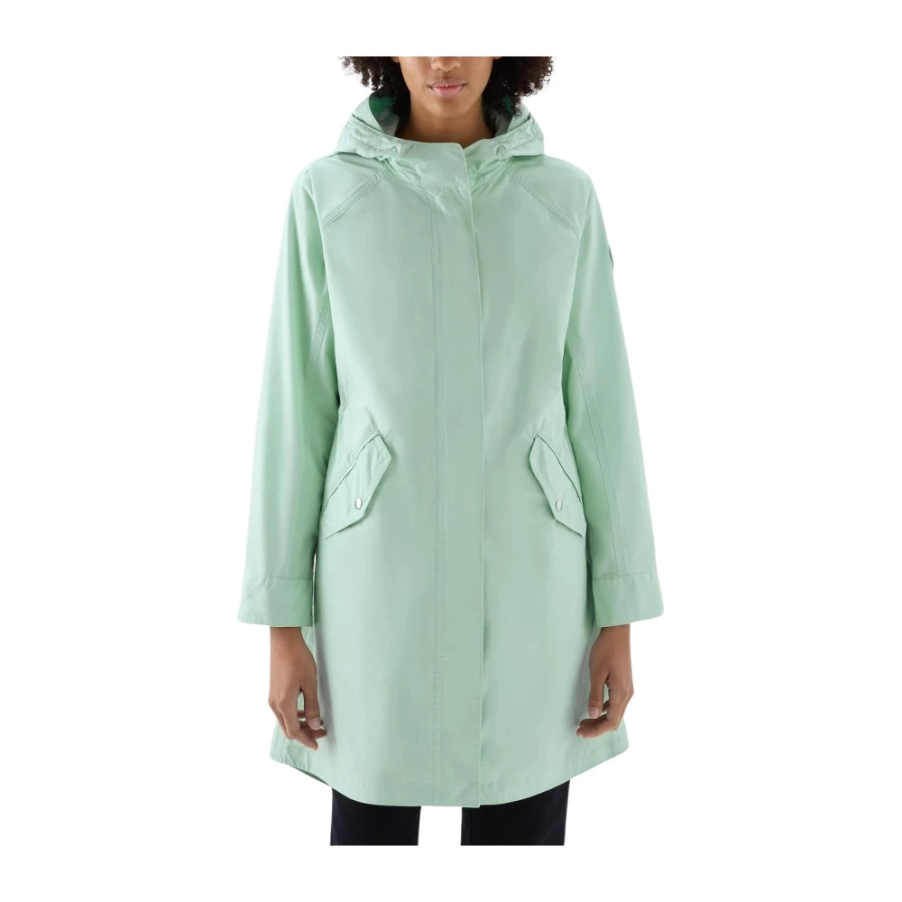 Woolrich - Coats > Parkas - Green - Woolrich - Modalova
