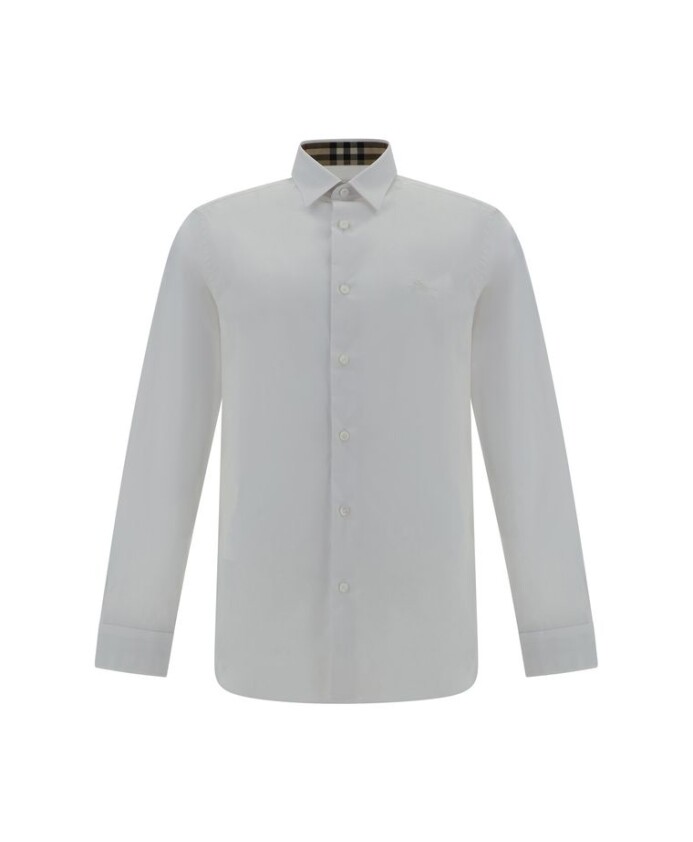 embroidered-logo-slim-fit-casual-shirt