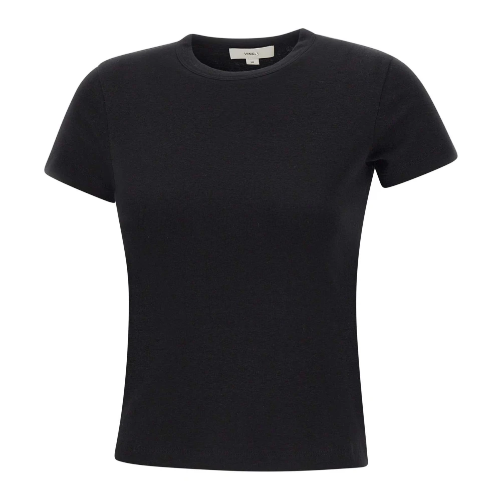 Vince Women's Black T-Shirts, M, T-Shirts And Polos