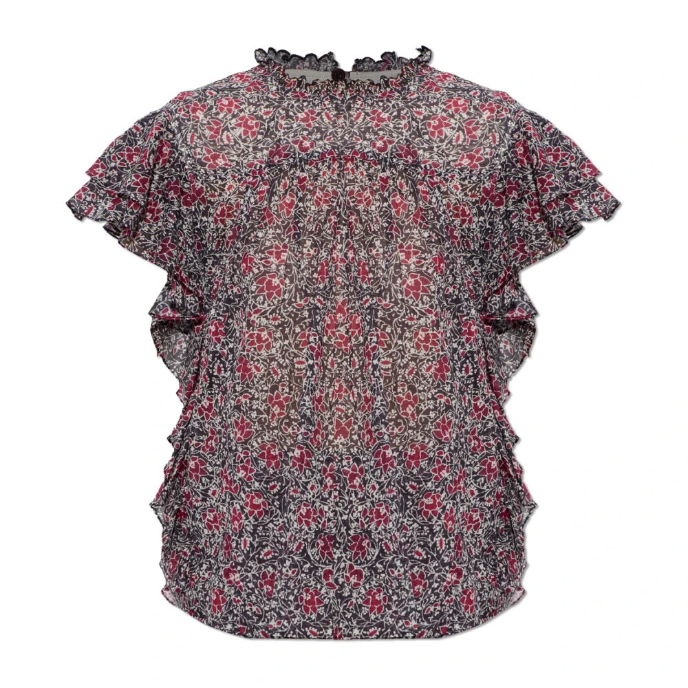 Marant Étoile Röd Daliyane Top