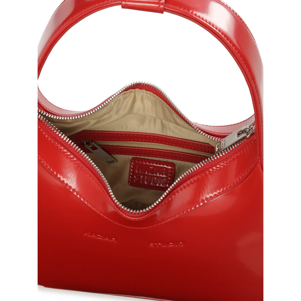 Kazar Studio Rode handtas met handgreep Red Dames