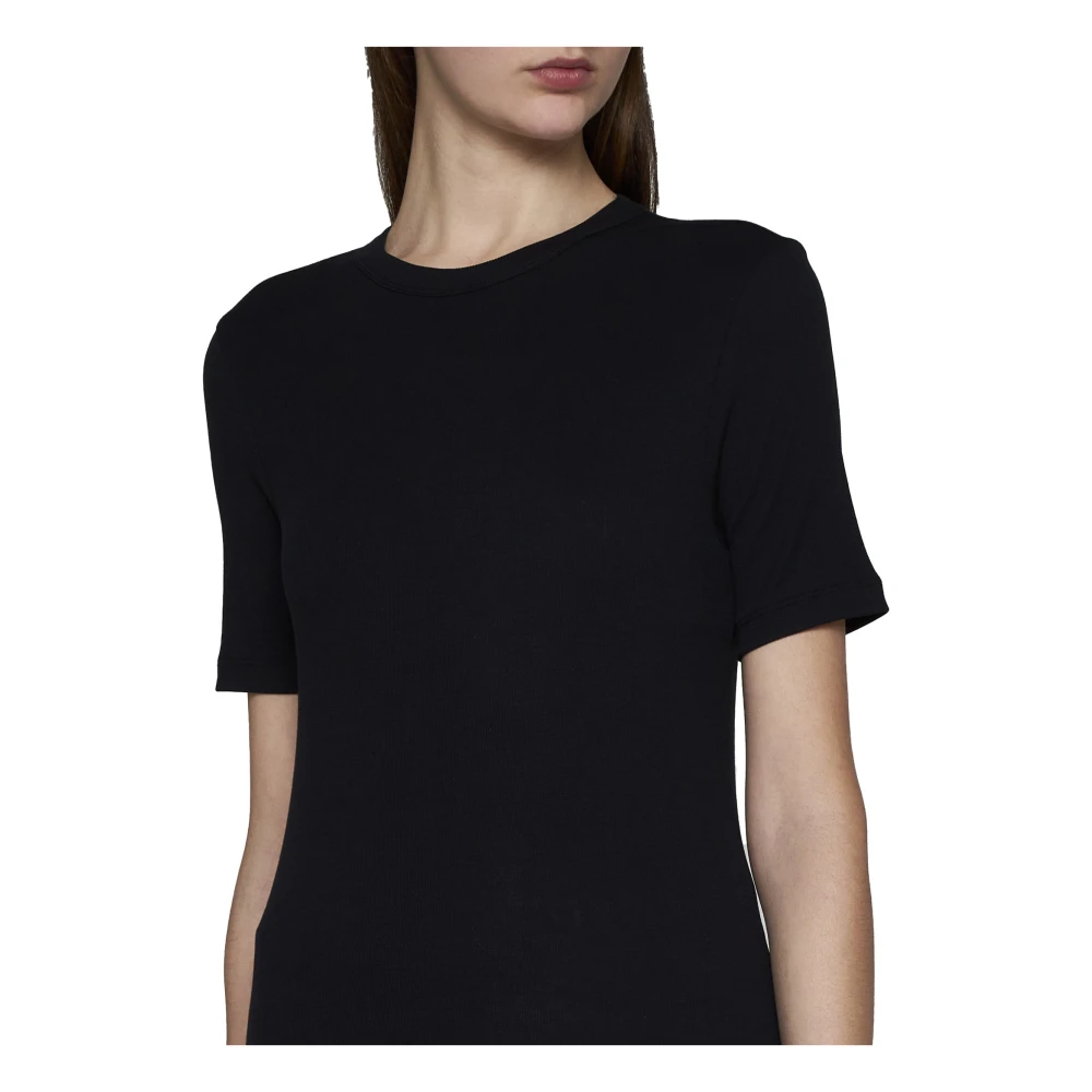 TotêMe Zwarte T-shirts en Polos Black Dames