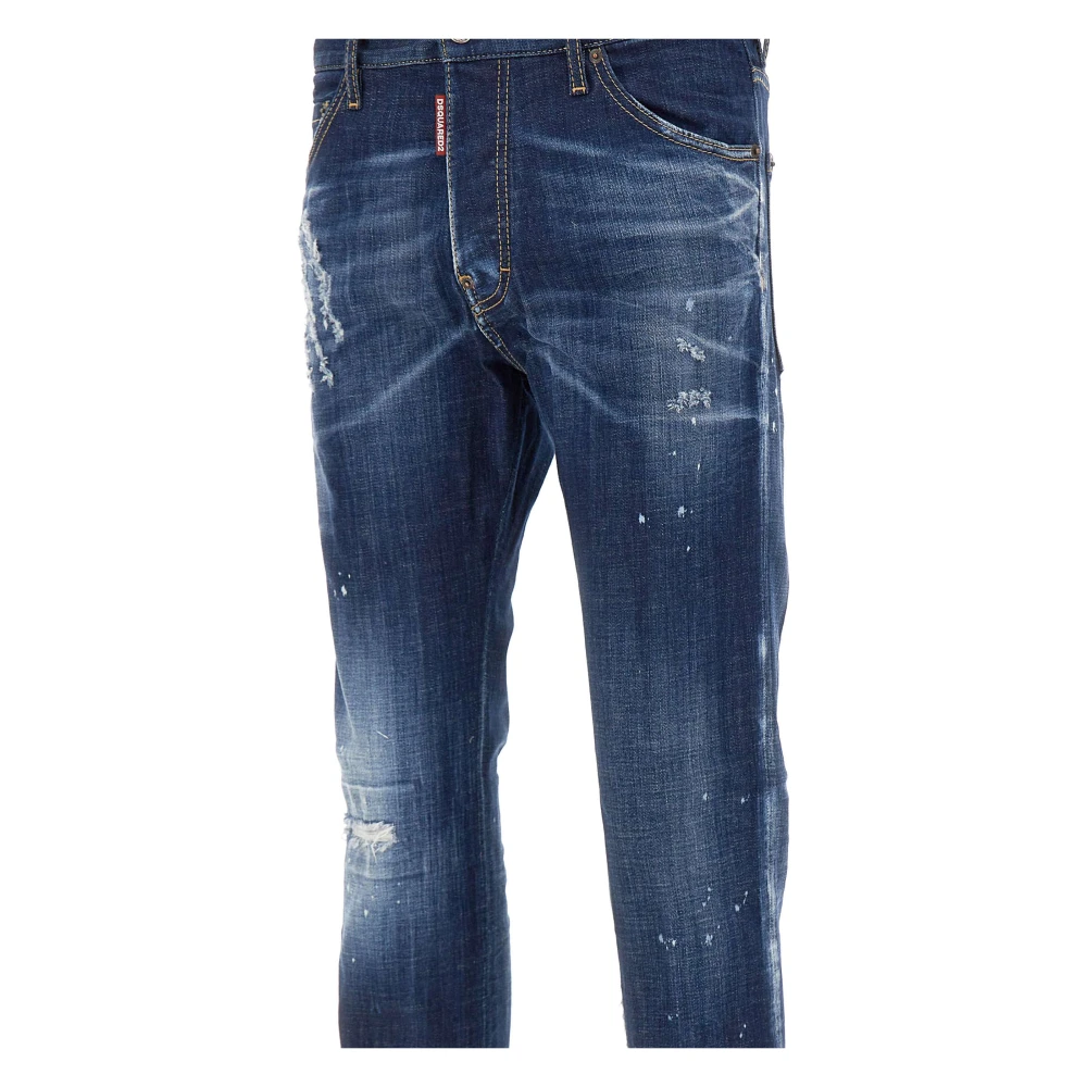 Dsquared2 Stijlvolle Jeans voor Mannen Blue Heren