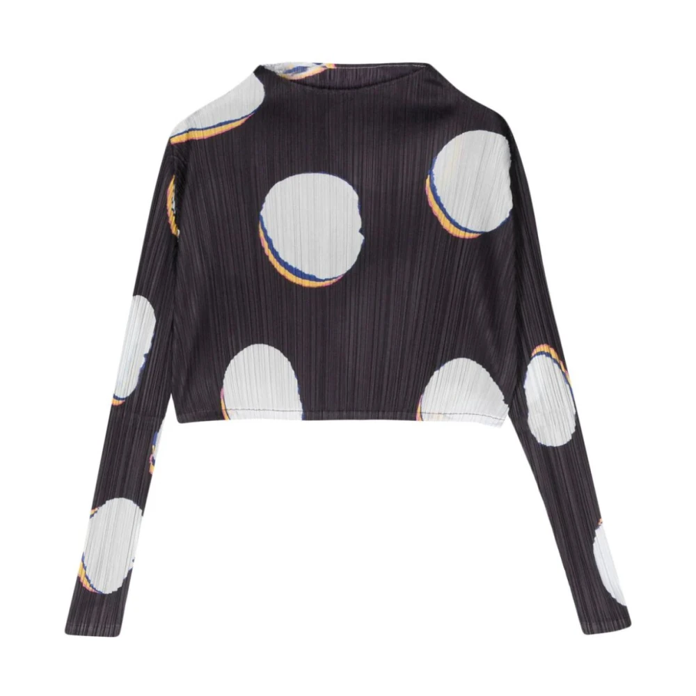 Issey Miyake Witte Bean Dots Shirt Multicolor Dames