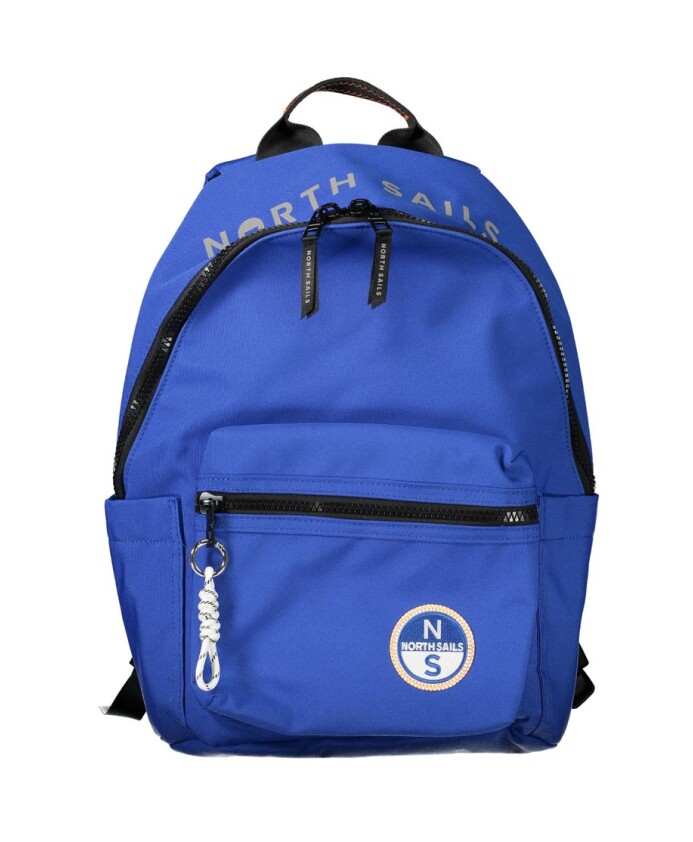 sac-a-dos-en-polyester-bleu-avec-compartiment-pour-ordinateur-portable
