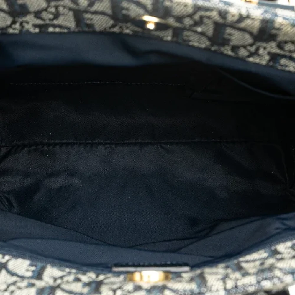 Dior Vintage Pre-owned Canvas dior-bags Blue Dames